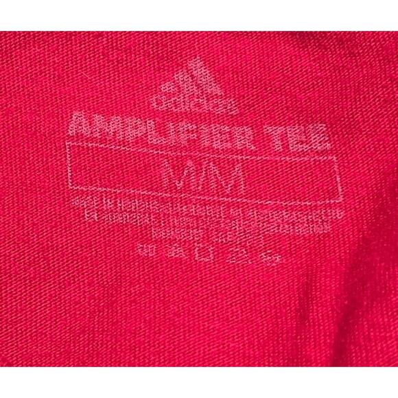 Arsenal Adidas Amplifier Logo Tee Shirt Size M Red Soccer Football Club Pride - Picture 5 of 7